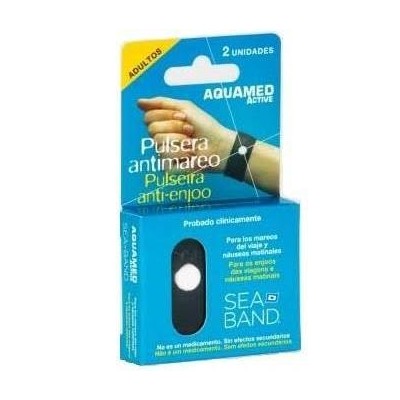 Aquamed active pulsera antimar adulto 2u