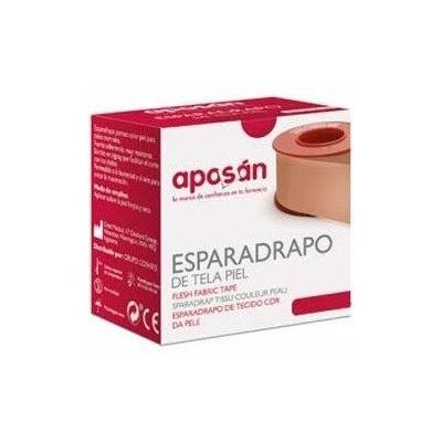 ESPARADRAPO APOSAN TELA PIEL 5 X 2,5 CM